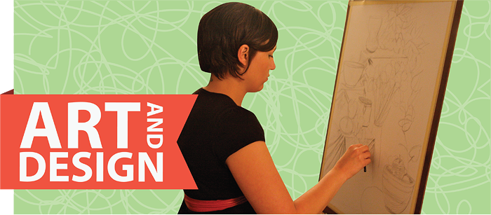 Sterling's Art and Design Department offers a B.F.A. and B.A. degree