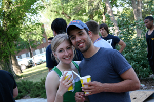 (1.3) Enjoying snacks