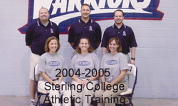 Sterling College Athletic Training 2004-05