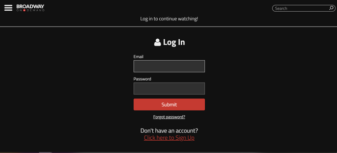 STEP 3: Log in / Create an Account