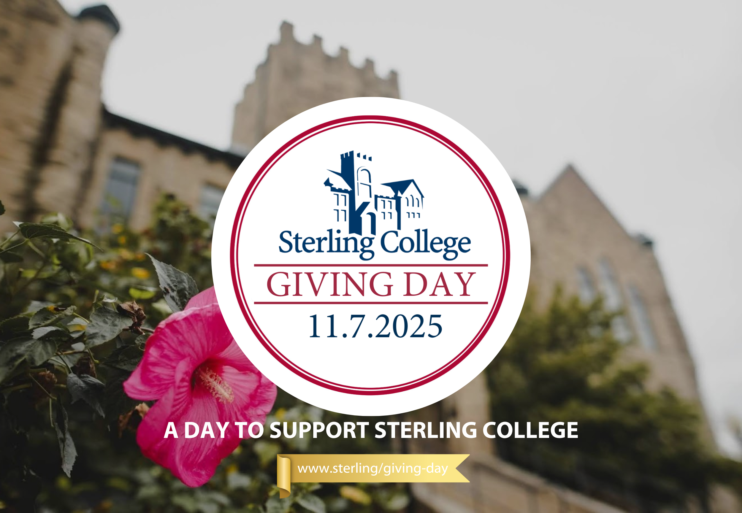 Giving Day graphic or logo for Sterling College Giving Day graphic or logo for Sterling College