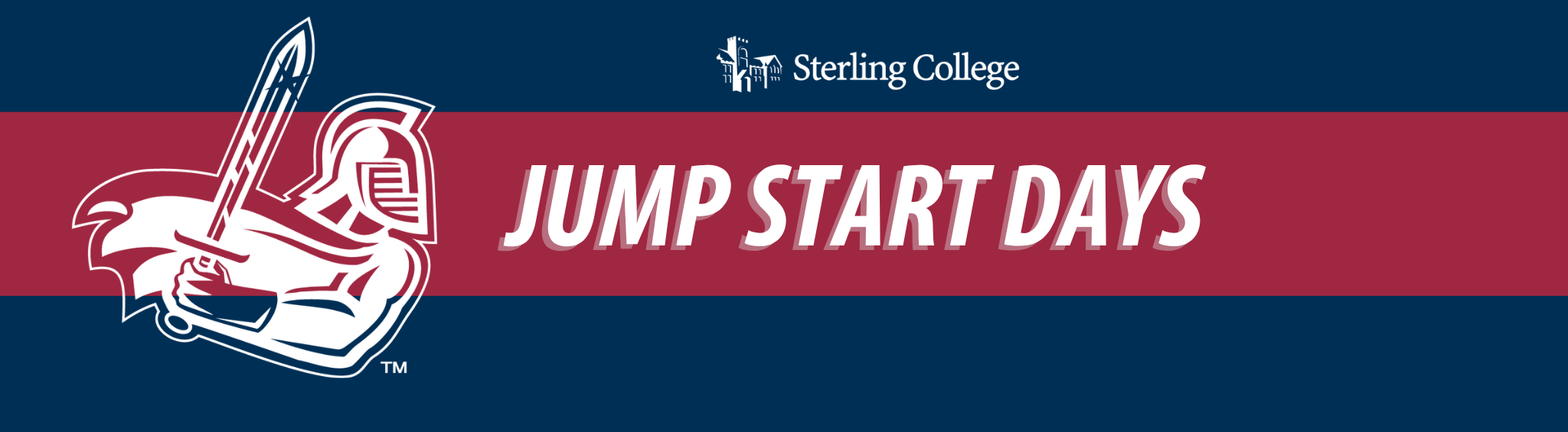 Jump Start Days Promotion featuring the Warrior Logo