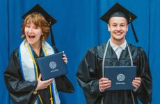 Hershberger, Comley named 2022 Outstanding Graduates Hershberger, Comley named 2022 Outstanding Graduates