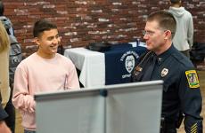 The Criminal Justice program at Sterling College hosted its annual career fair on October 24 in the Student Union on the College campus. The Criminal Justice program at Sterling College hosted its annual career fair on October 24 in the Student Union on the College campus.