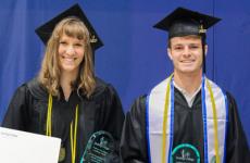 Wilson, Albright named 2023 Outstanding Graduates - Sterling College Wilson, Albright named 2023 Outstanding Graduates - Sterling College
