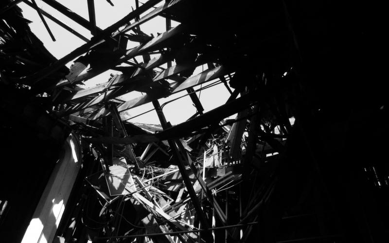 Honorable Mention in Interiors - "Damaged" by Kylie Retzlaff