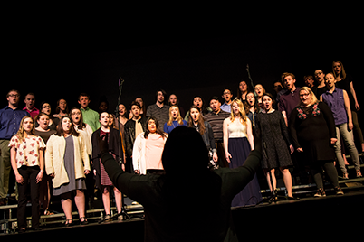 SC College's Concert Choir performs during a Wednesday chapel - Sterling College SC College's Concert Choir performs during a Wednesday chapel - Sterling College