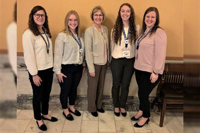 Sterling College Athletic Training Program represented at Kansas State Capitol