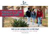 Sterling College Snapshot Days promotion with students walking on a sidewalk